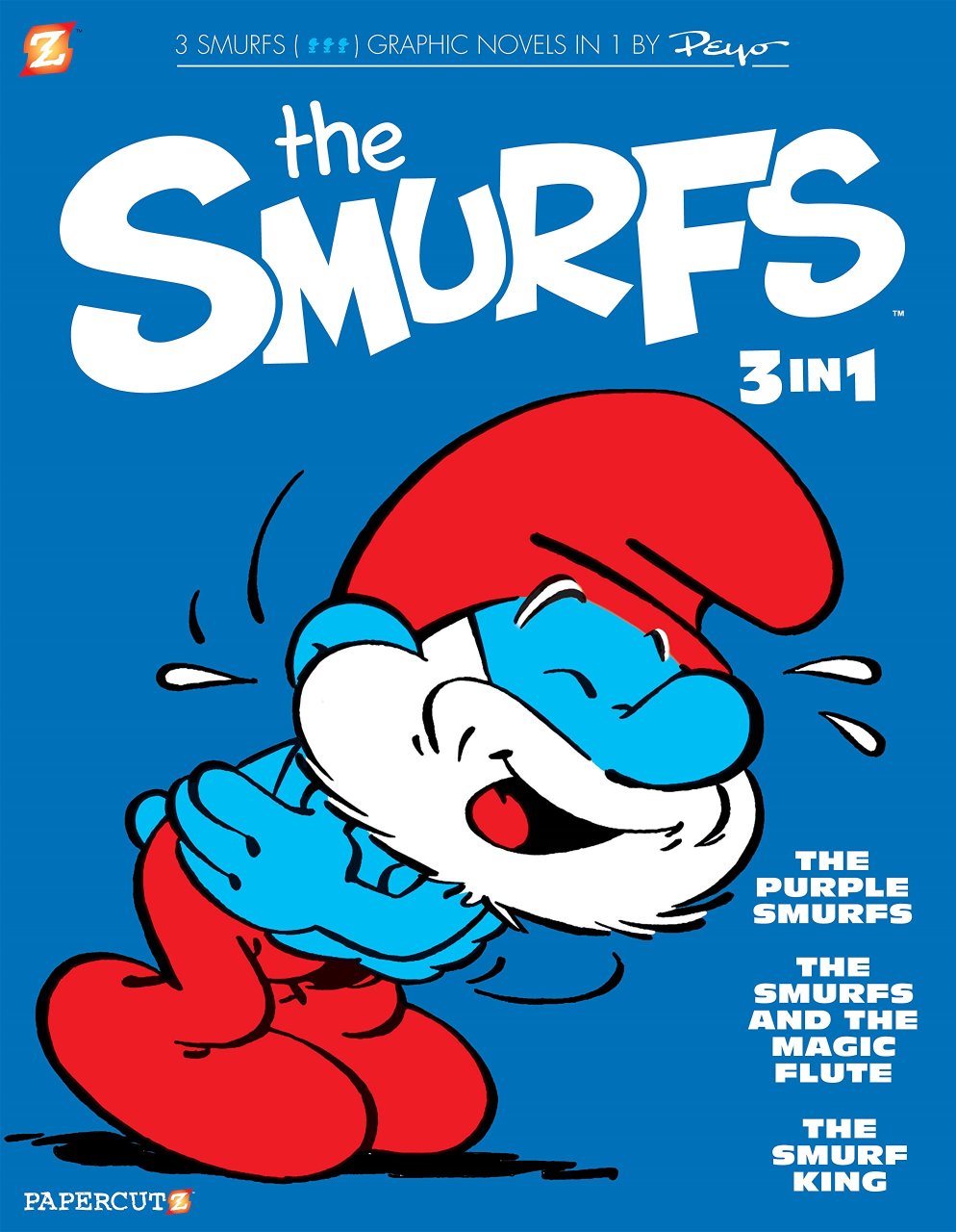 The Smurfs 3-In-1 #1: The Purple Smurfs, the Smurfs and the Magic Flute, and the Smurf King