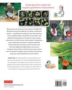 The Manga Guide to Organic Vegetable Gardening: Detailed Tips for Growing 50 Types of Vegetables, Fruits and Herbs