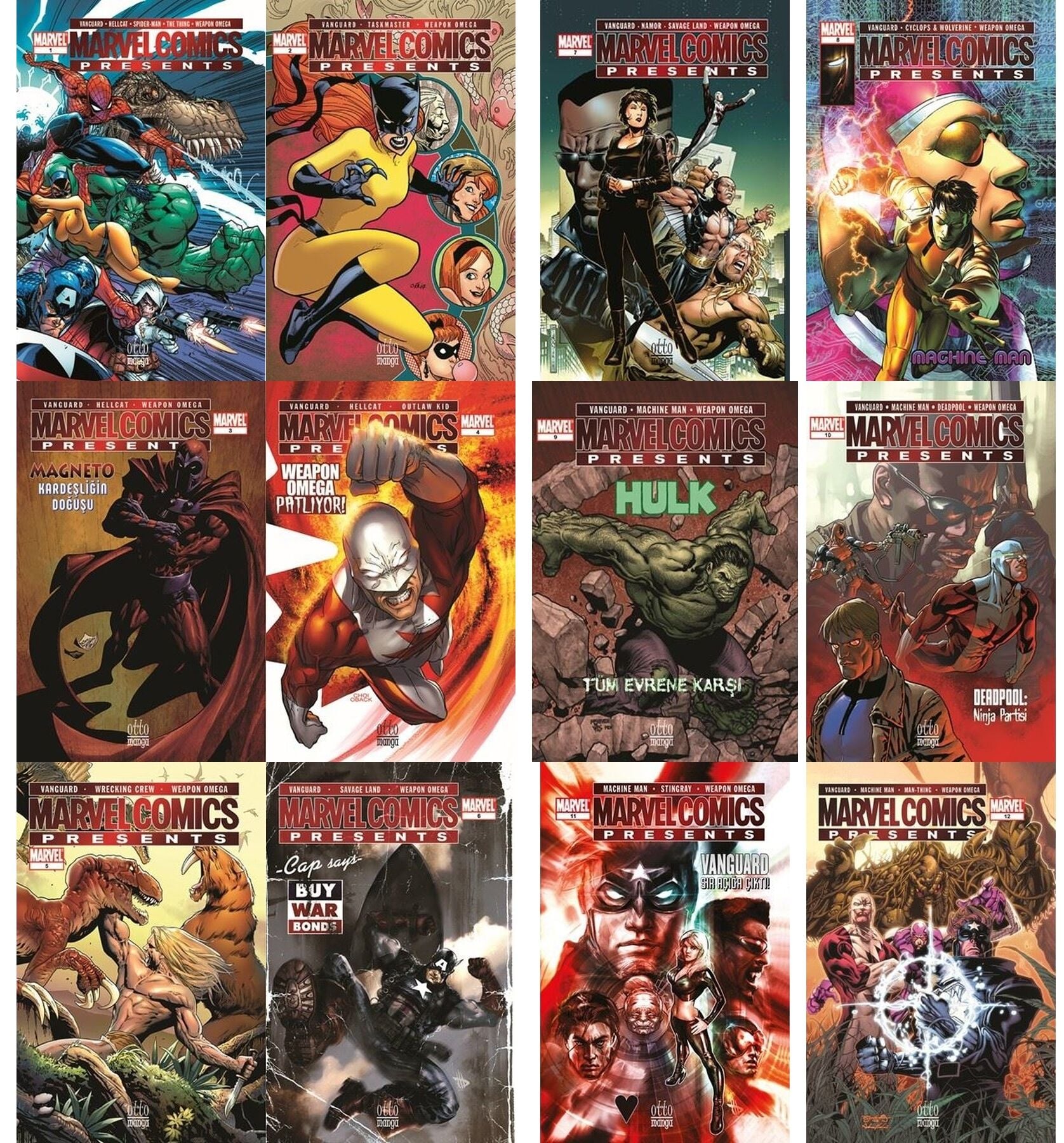 Marvel Comics Presents Vol. 2 [1-12] Set