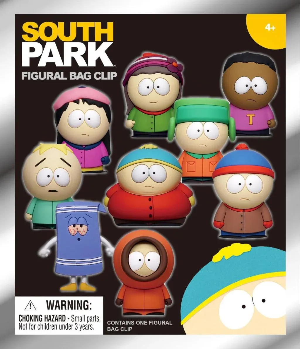 South Park - 3D Foam Bag Clips (Blind Bag)