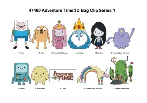 Adventure Time- 3D Foam Bag Clips (Blind Bag)