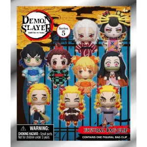 Demon Slayer - 3D Foam Bag Clips (Blind Bag)