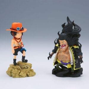 One Piece - Portgas D. Ace vs. Marshall D. Teach - World Collectable Figure Log Stories