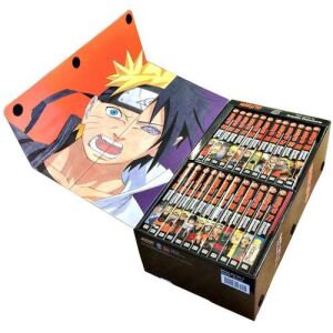 Naruto Box Set 3: Volumes 49-72 with Premium