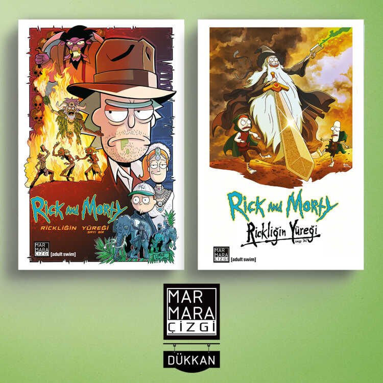 Rick And Morty - Rickliğin Yüreği Set