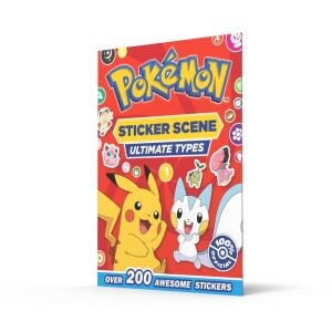 POKÉMON ULTIMATE TYPES STICKER SCENE: Full-Colour Illustrated Sticker Scene Activity Book