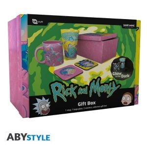 Rick & Morty Hediye Seti ( Bardak-Bardak Altlığı )