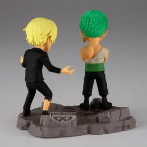 One Piece - Roronoa Zoro & Sanji - World Collectable Figure