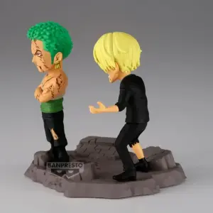 One Piece - Roronoa Zoro & Sanji - World Collectable Figure