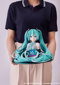 Hatsune Miku Bust - 16th Anniversary - Lawson