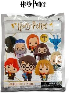 Harry Potter Series 4 3D Foam Collectible Bag Clip in Blind Bag