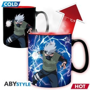 NARUTO SHIPPUDEN - Gift set Mug Heat Change 460ml + Coaster Akatsuki