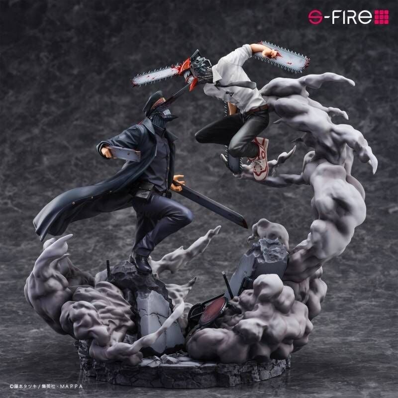 Chainsaw Man - Chainsaw Man & Samurai Sword 1/7 - Super Situation Figure