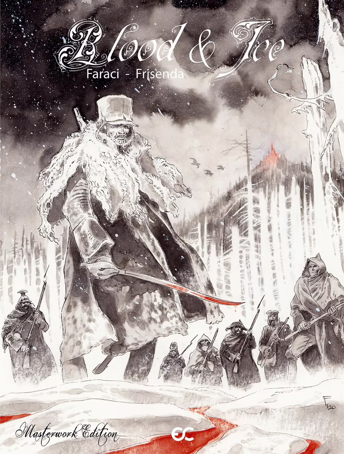 Blood and Ice - Masterwork Edition Frisenda Cover