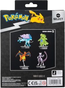 Pokémon Select Mewtwo - Super-Articulated Figure with Over 15 Points of Articulation