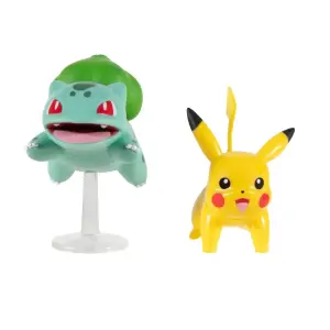 Pokémon - Battle Figure Pack (Pikachu & Bulbasaur)