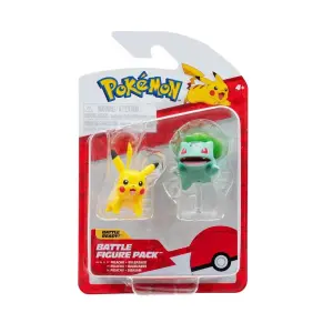 Pokémon - Battle Figure Pack (Pikachu & Bulbasaur)