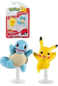 Pokémon - Battle Figure Pack (Pikachu & Squirtle)