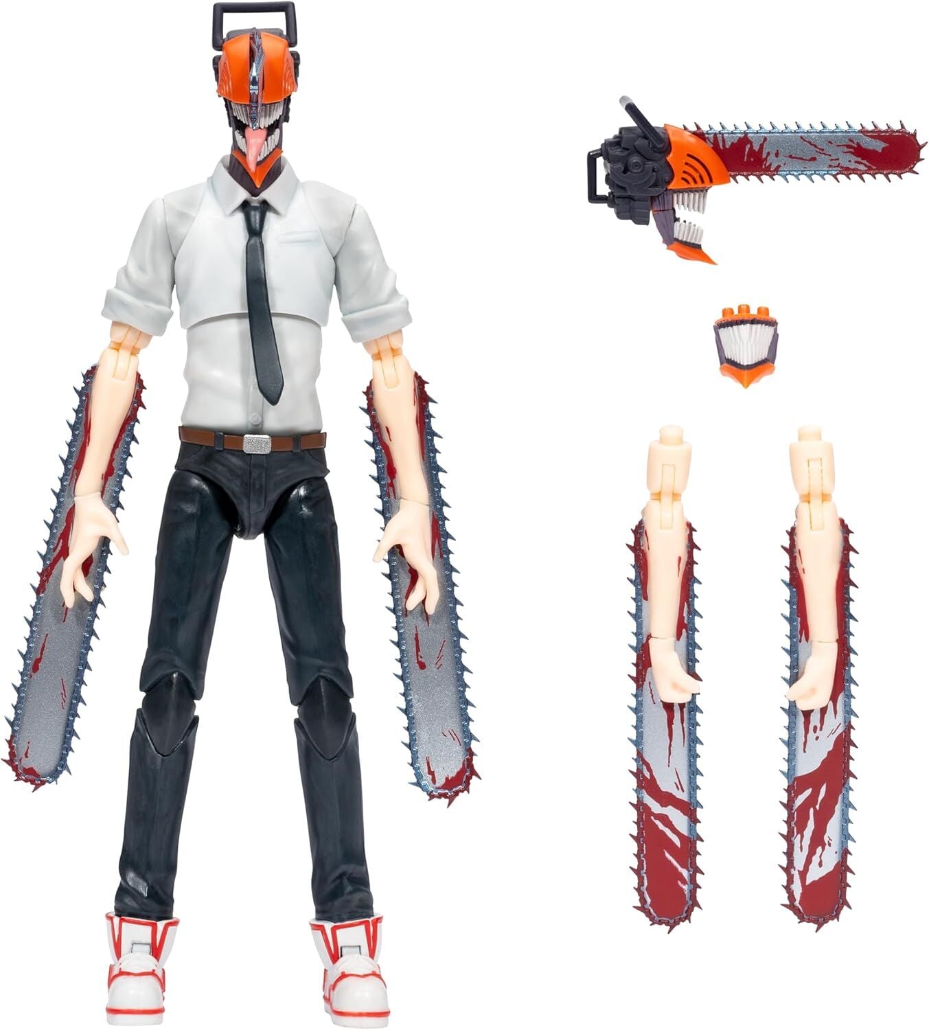 Total Anime Chainsaw Man: 6.5 Inch Scale Action Figure: Chainsaw Man