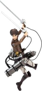 Total Anime Attack on Titan: 6.5 Inch Scale Action Figure: Eren Jaeger