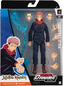 Total Anime Jujutsu Kaisen: 6.5 Inch Scale Action Figure: Yuji Itadori