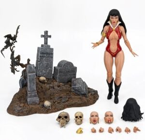 Frazetta Girls Vampirella 1:12 Scale Action Figure