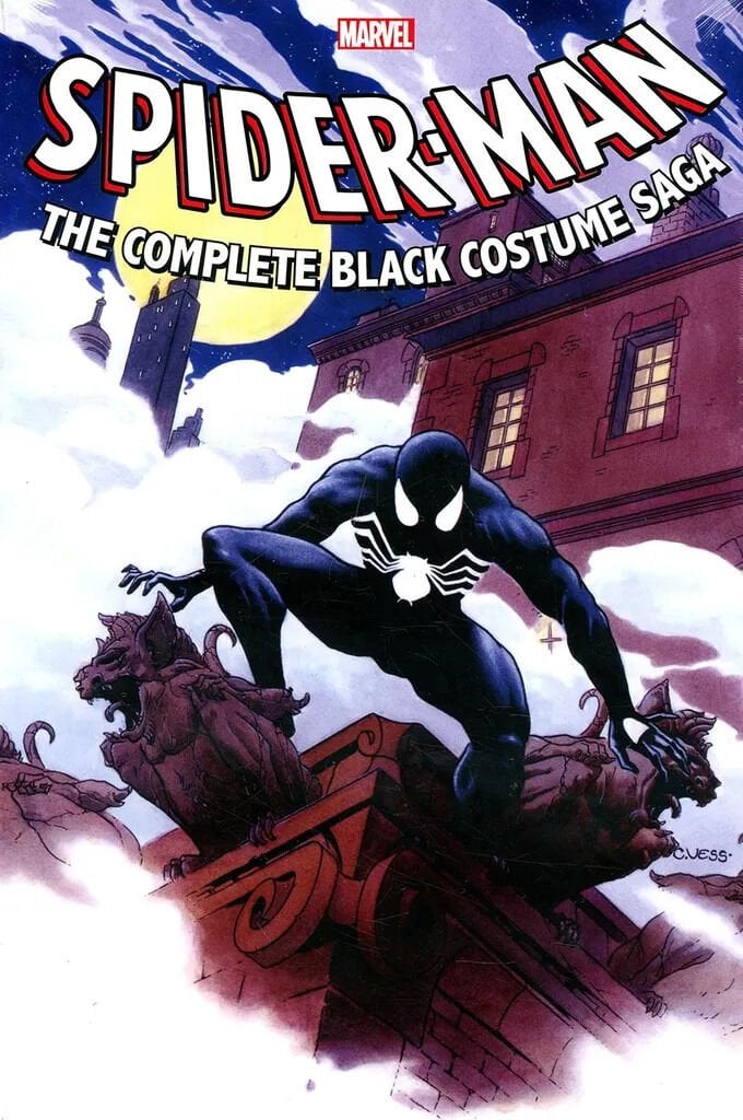 Spider-Man: The Complete Black Costume Saga Omnibus Charles Vess Cover