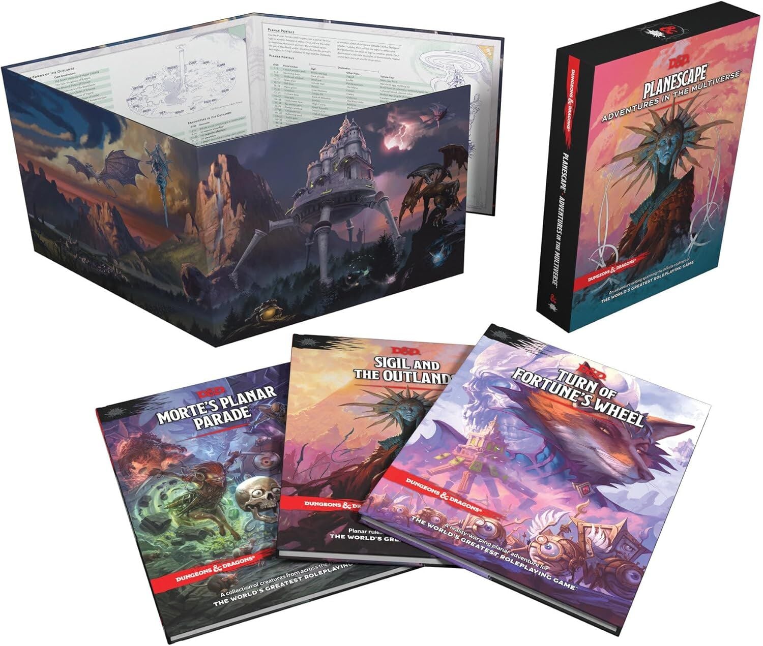 Planescape: Adventures in the Multiverse (D&d Campaign Collection - Adventure, Setting Book, Bestiar