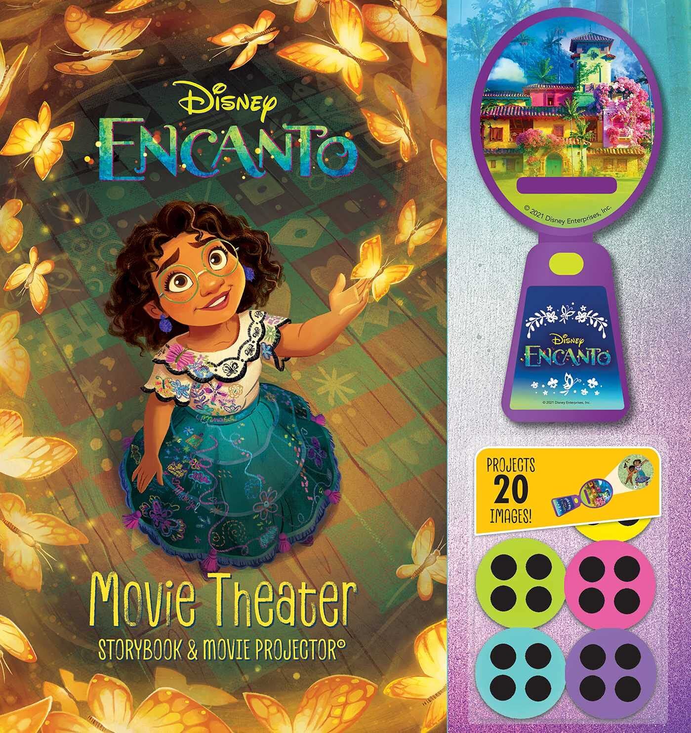 Disney Encanto: Movie Theater Storybook & Movie Projector [With Projector]