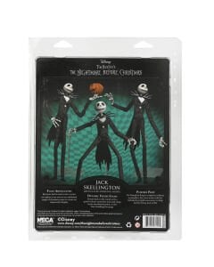 Nightmare Before Christmas 7 Inch Action Figure Clothed Series - Jack Skellington with Pumpkin
