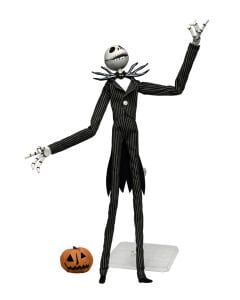 Nightmare Before Christmas 7 Inch Action Figure Clothed Series - Jack Skellington with Pumpkin