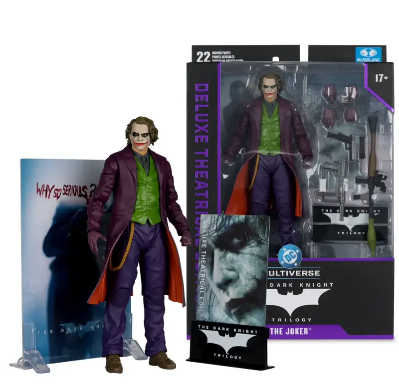 Mcfarlane Toys - DC The Joker  (The Dark Knight Theatrical) 18cm Koleksiyon Figürü