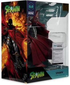 McFarlane Toys - Spawn (Comic Cover #95) 1:7 Scale Posed Figure with Digital Collectible, 30th Anniversary