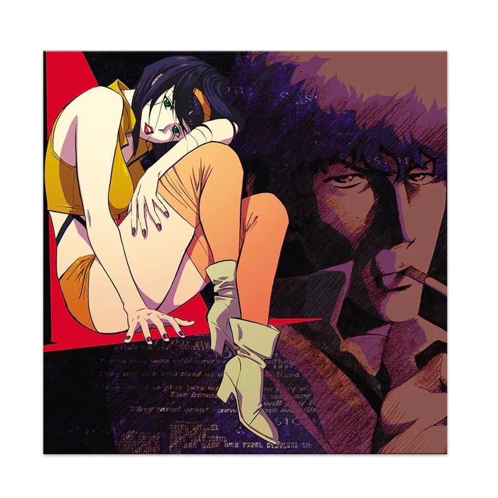 COWBOY BEBOP OST WHITE AND BROWN VINYL LP
