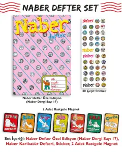 Naber Defter Özel Edisyon – 2 Magnet, 1 Sticker Hediyeli (Naber Sayı 17)