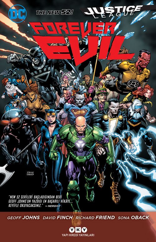JUSTICE LEAGUE FOREVER EVIL: DAİMA KÖTÜLÜK 2.BASKI